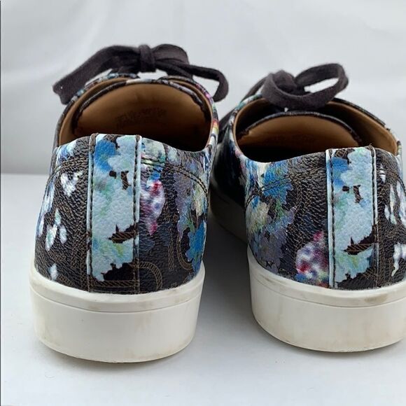 Calvin Klein Imilia floral monogram sneakers. - Picture 4 of 8